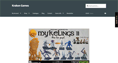 Desktop Screenshot of krakongames.com